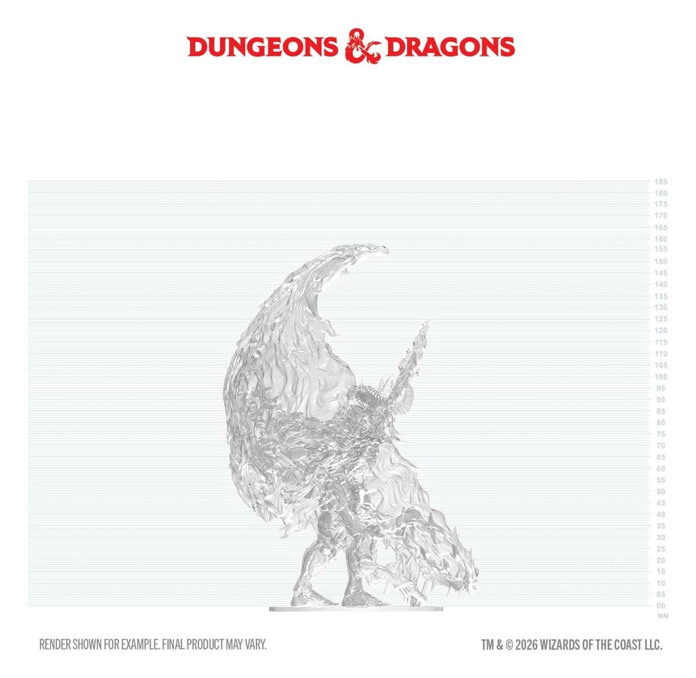 D&D Nolzur's Marvelous Miniatures Boxed Miniatura sin pintar Balor 20 cm