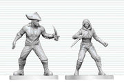Dungeons & Dragons Nolzur's Marvelous Miniatures Miniatura sin pintar Bandido & Pirata 14 cm