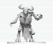 Dungeons & Dragons Nolzur's Marvelous Miniatures Miniatura sin pintar Esqueleto de Minotauro 17 cm