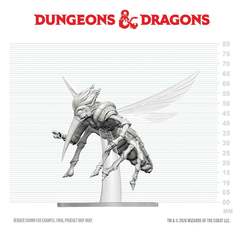 Dungeons & Dragons Nolzur's Marvelous Miniatures Miniatura sin pintar Chasme 17 cm