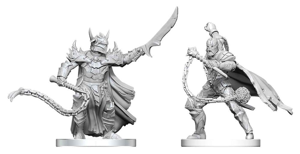 Pathfinder Battles Deep Cuts Miniatura sin pintar Scourge & Chain Hellknights 14 cm Frikytopia