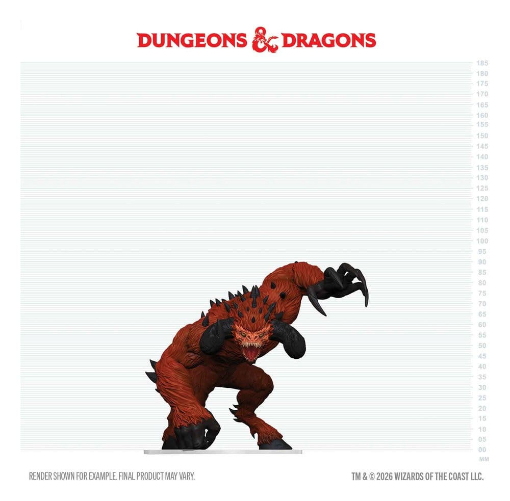 D&D Icons of the Realms Boxed Miniaturas prepintadas Goristro 15 cm Frikytopia