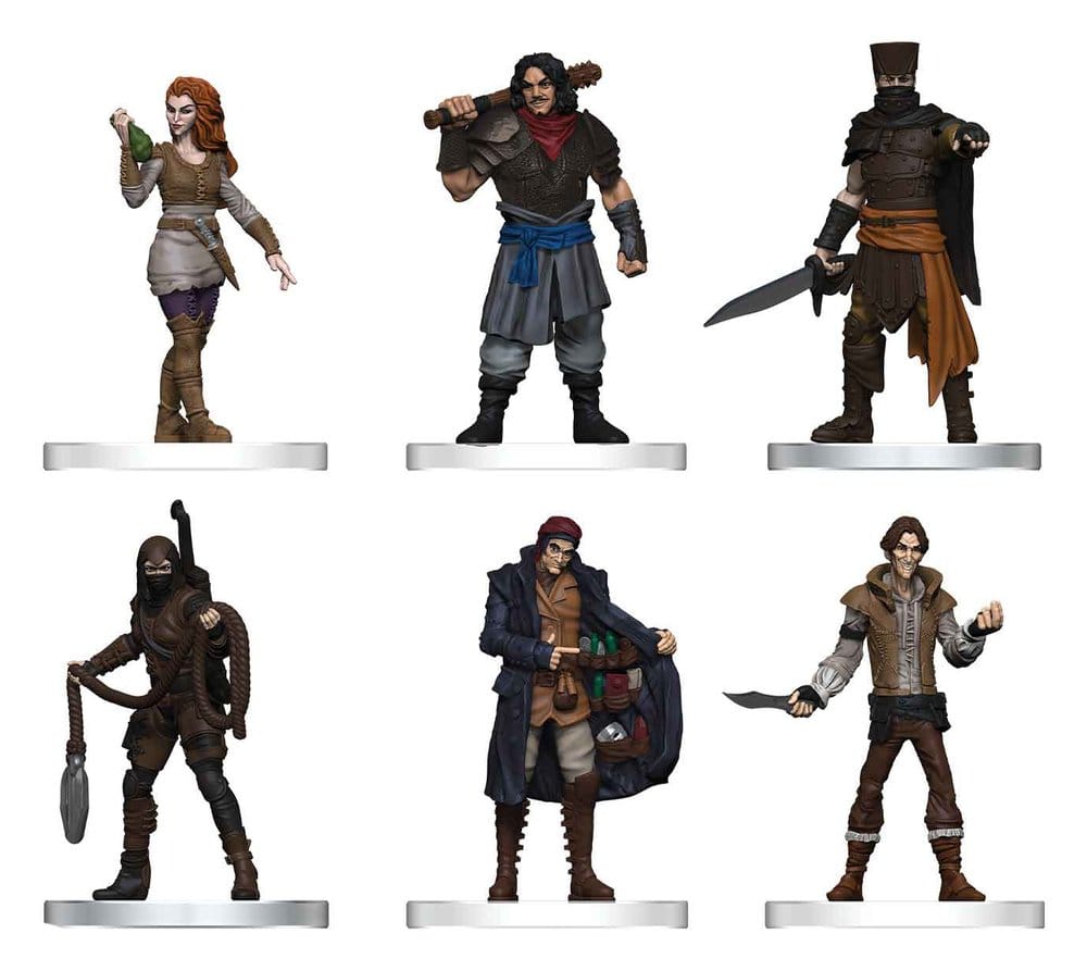 Pathfinder Battles Boxed Miniaturas prepintadas Criminals 20 cm Frikytopia
