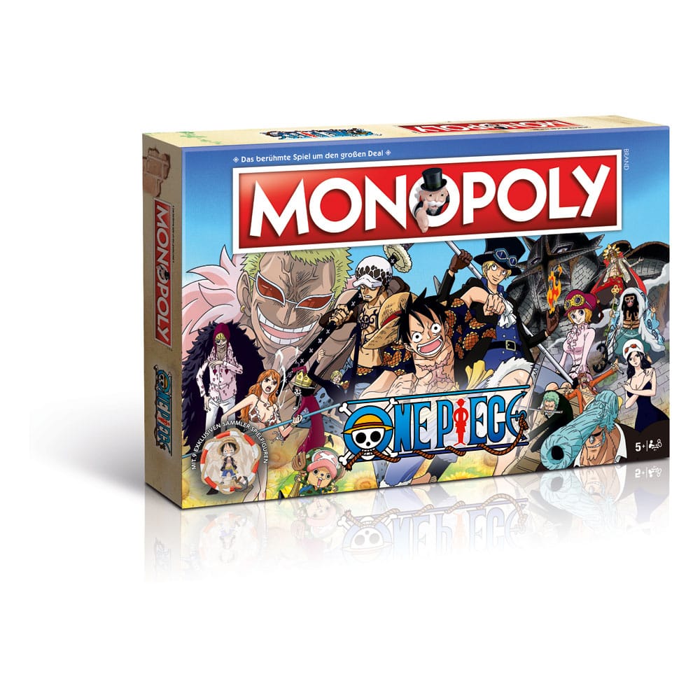 Monopoly Juego de Mesa One Piece (New Case) *Edición aléman* Frikytopia