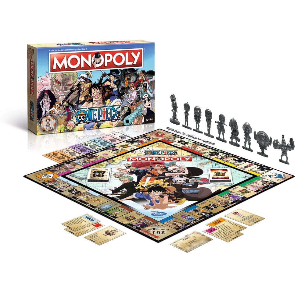Monopoly Juego de Mesa One Piece (New Case) *Edición aléman*