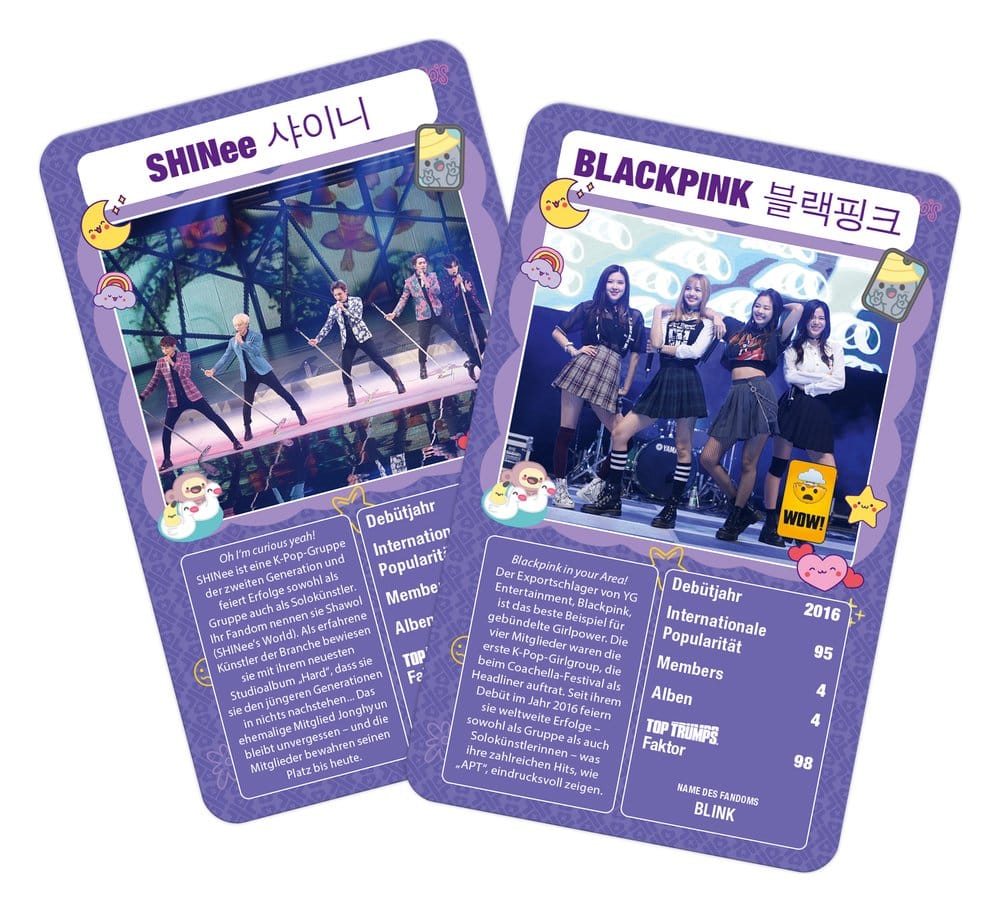 K-Pop Juego de Cartas Top Trumps *Edición Alemán*