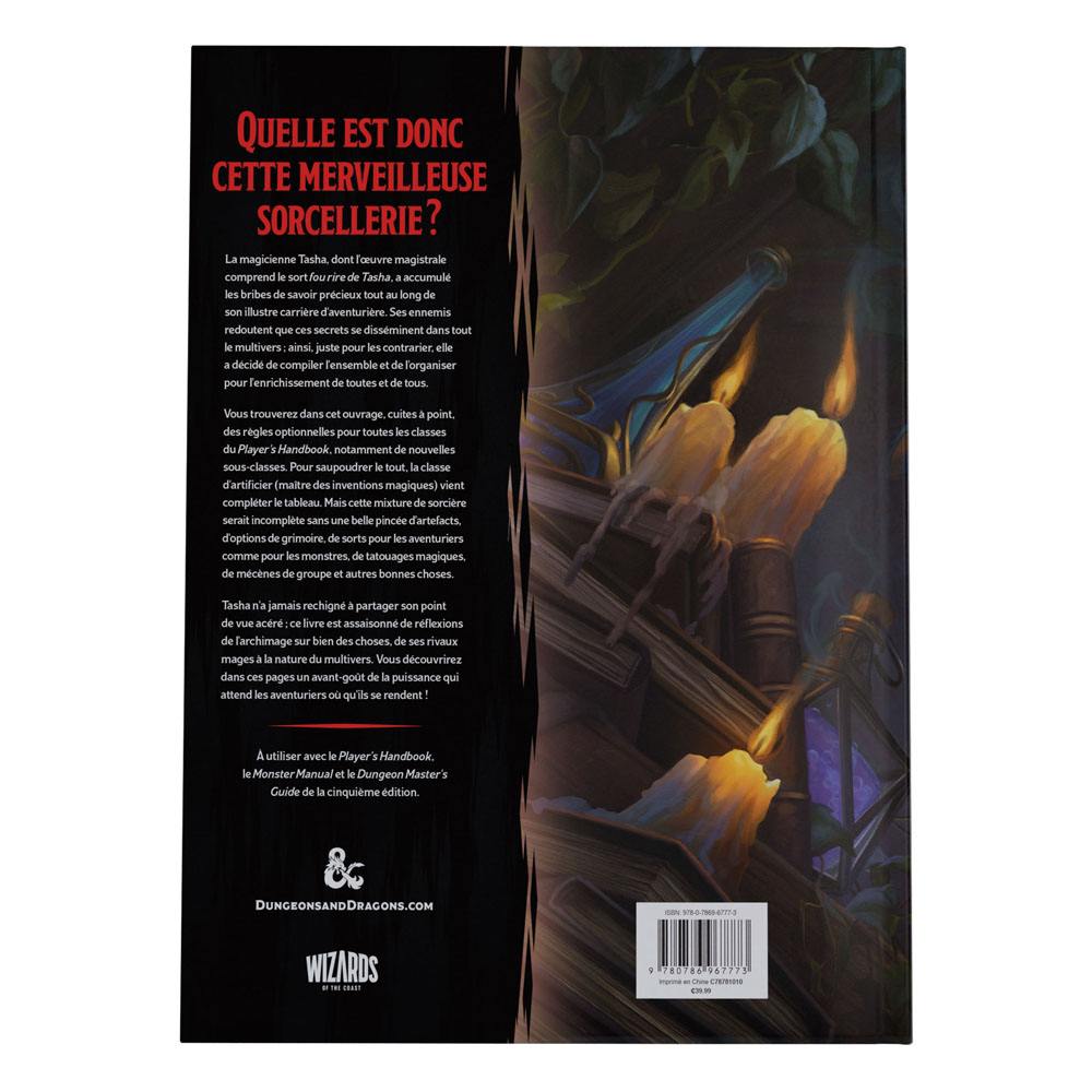 Dungeons & Dragons RPG Le Chaudron des Merveilles de Tasha francés
