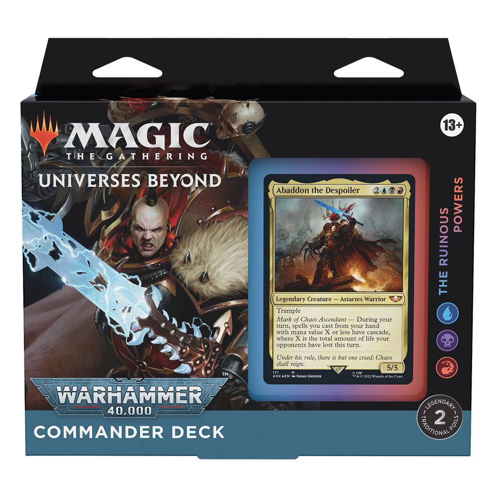 Magic the Gathering Universes Beyond: Warhammer 40,000 Mazos de Commander Caja (4) inglés
