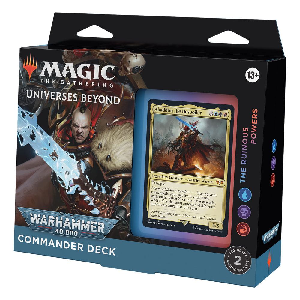 Magic the Gathering Universes Beyond: Warhammer 40,000 Mazos de Commander Caja (4) inglés