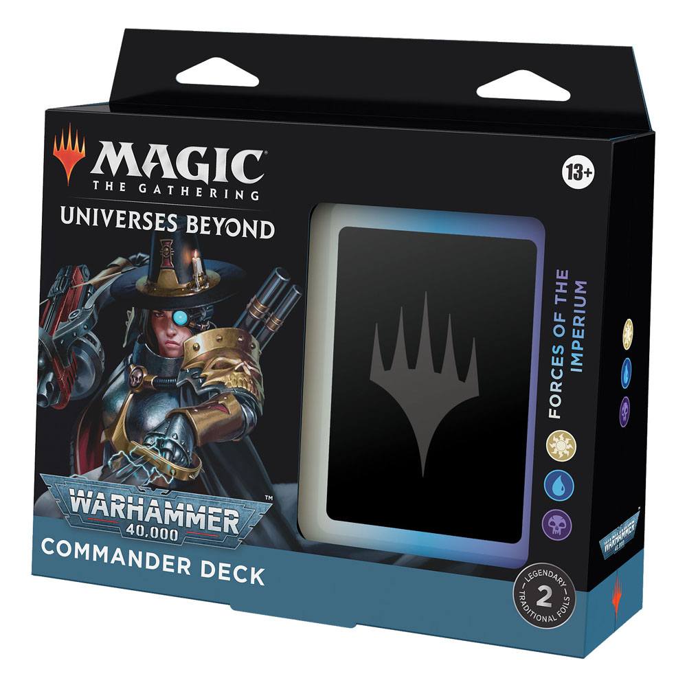 Magic the Gathering Universes Beyond: Warhammer 40,000 Mazos de Commander Caja (4) inglés