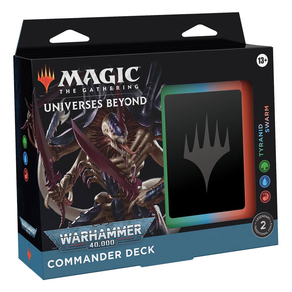 Magic the Gathering Universes Beyond: Warhammer 40,000 Mazos de Commander Caja (4) inglés