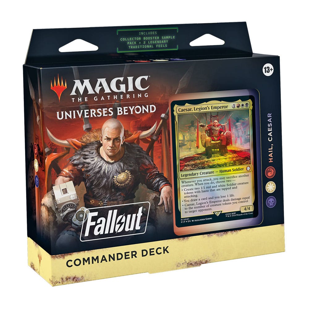 Magic the Gathering Universes Beyond: Fallout Mazos de Commander Caja (4) inglés