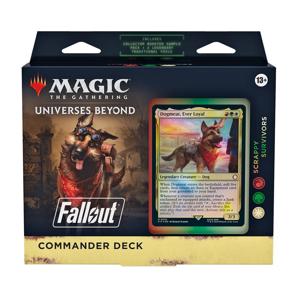 Magic the Gathering Universes Beyond: Fallout Mazos de Commander Caja (4) inglés