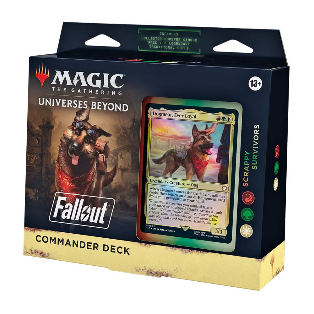 Magic the Gathering Universes Beyond: Fallout Mazos de Commander Caja (4) inglés