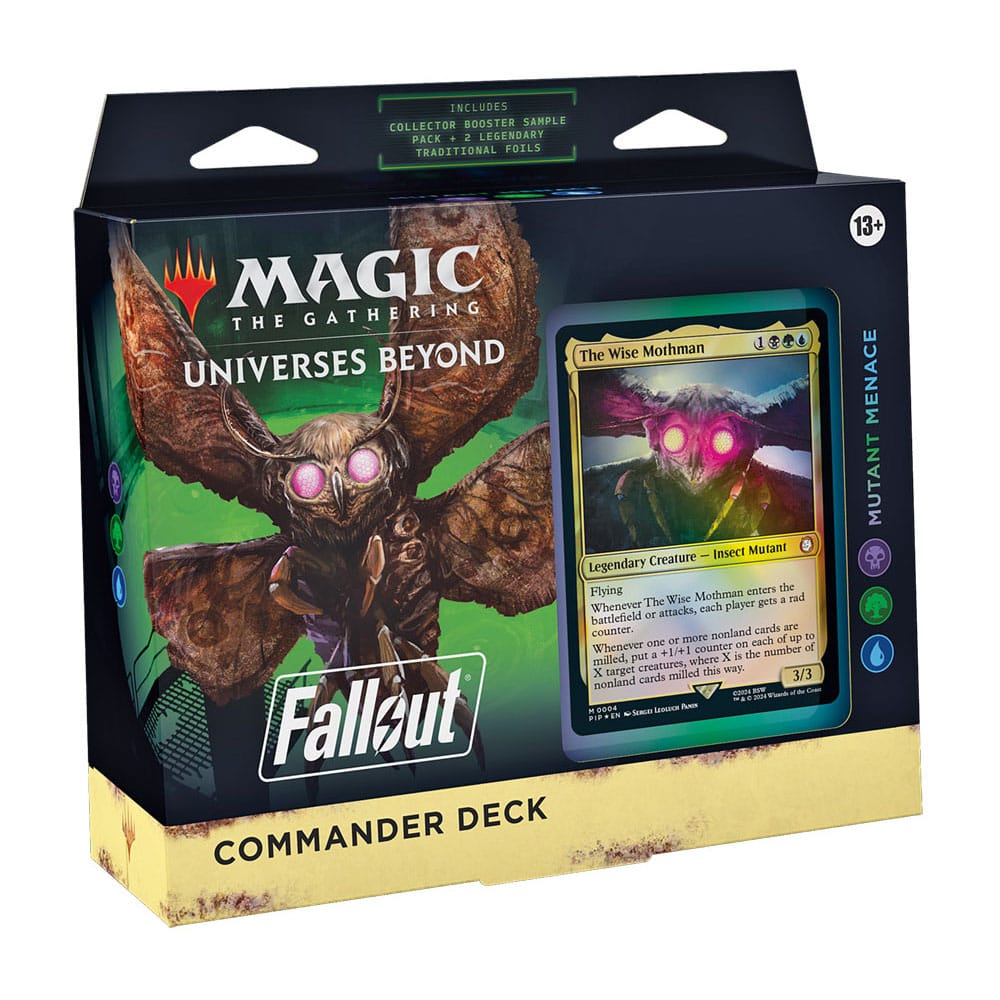 Magic the Gathering Universes Beyond: Fallout Mazos de Commander Caja (4) inglés