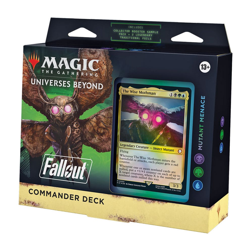 Magic the Gathering Universes Beyond: Fallout Mazos de Commander Caja (4) inglés