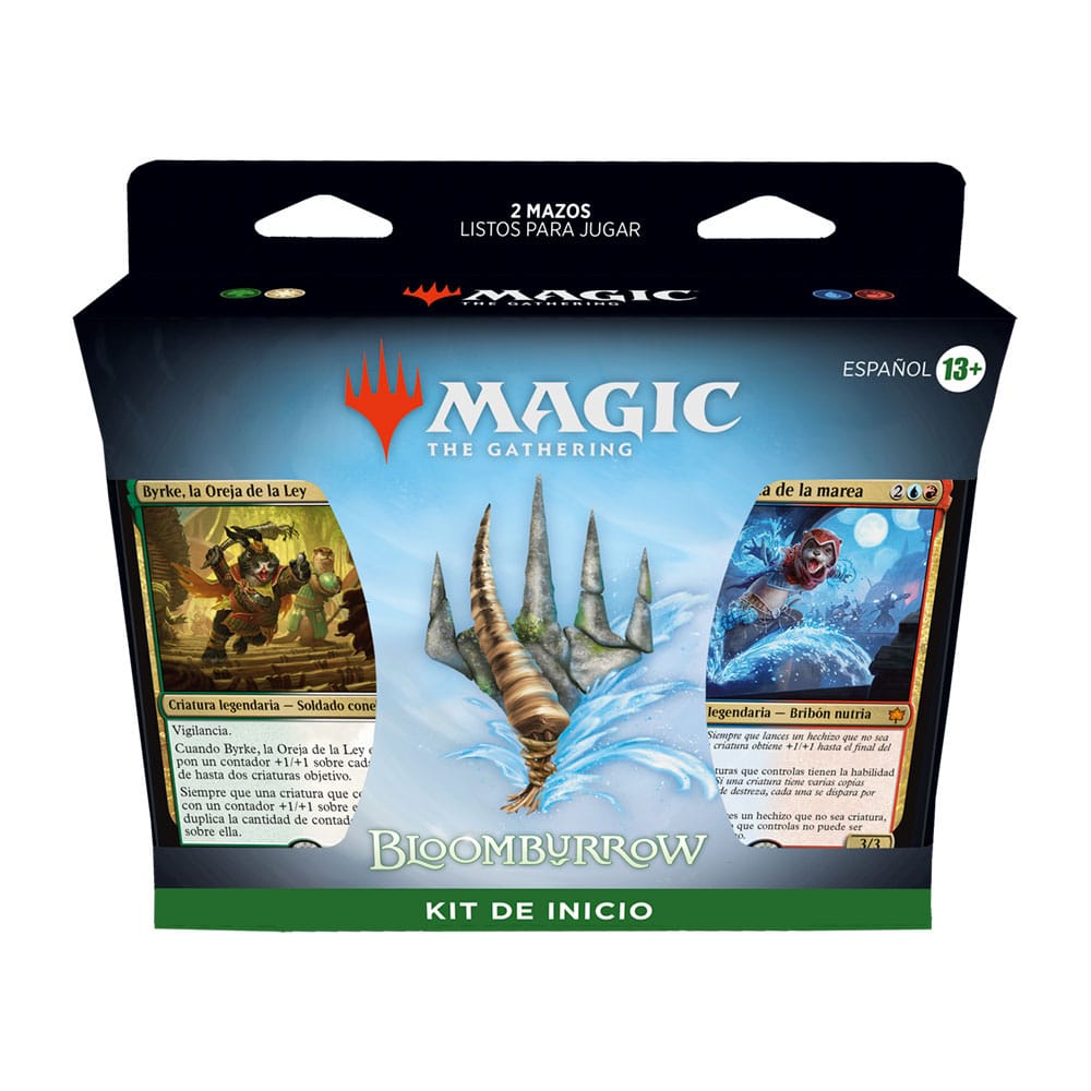 Magic the Gathering Bloomburrow Caja de Kits de inicio de 2024 (12) castellano
