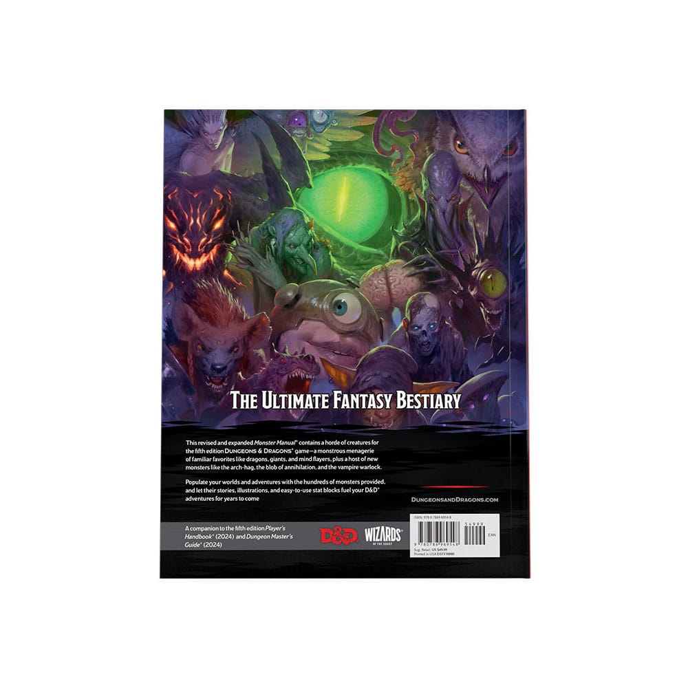 DUNGEONS & DRAGONS - MONSTER MANUAL 2024