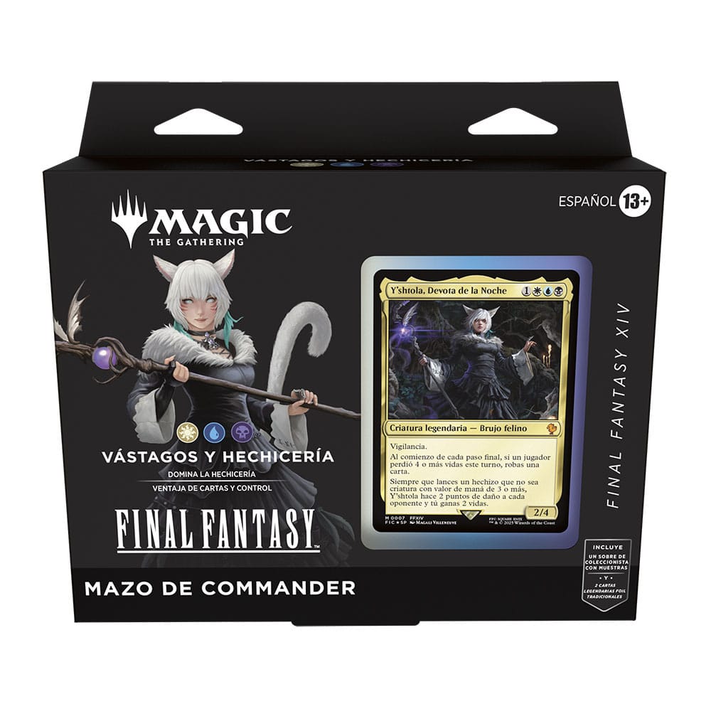 Magic the Gathering Final Fantasy Mazos de Commander Caja (4) castellano