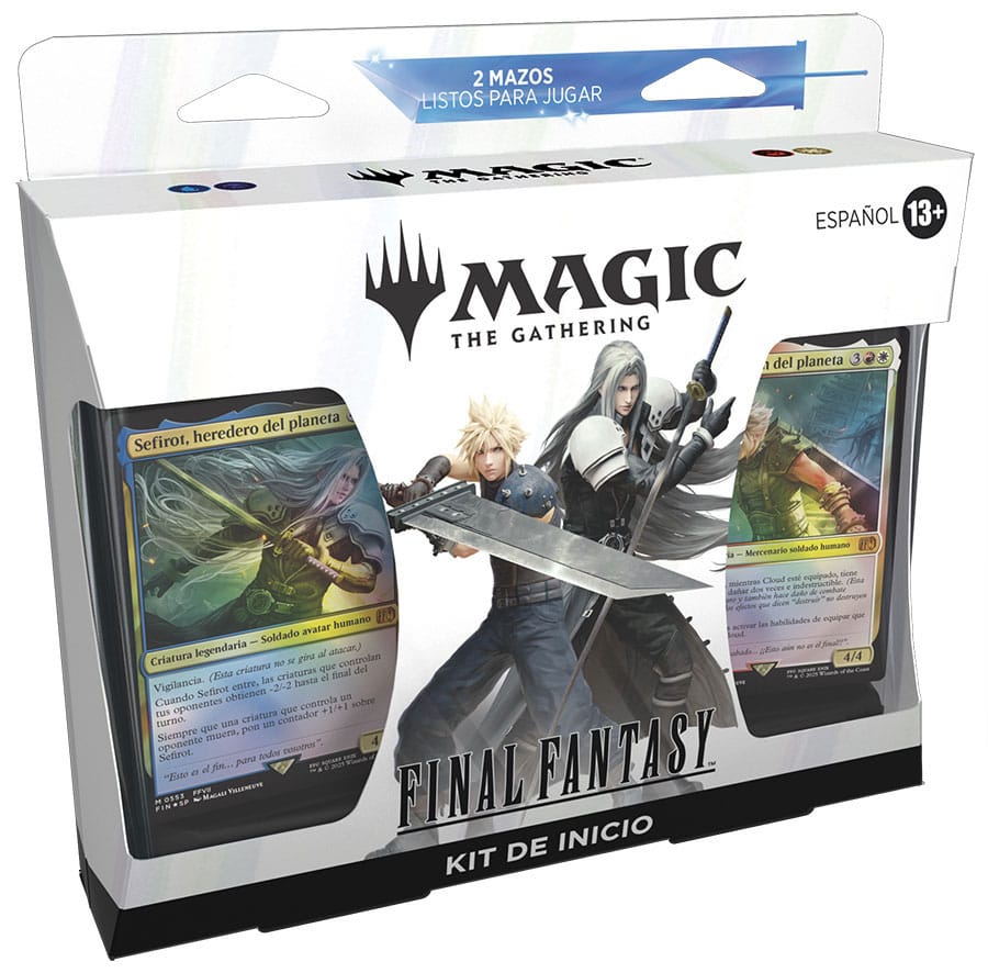 Magic the Gathering Final Fantasy Caja de Kits de inicio de 2024 (12) castellano Frikytopia