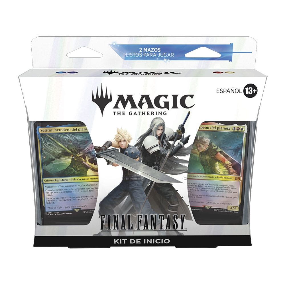 Magic the Gathering Final Fantasy Caja de Kits de inicio de 2024 (12) castellano