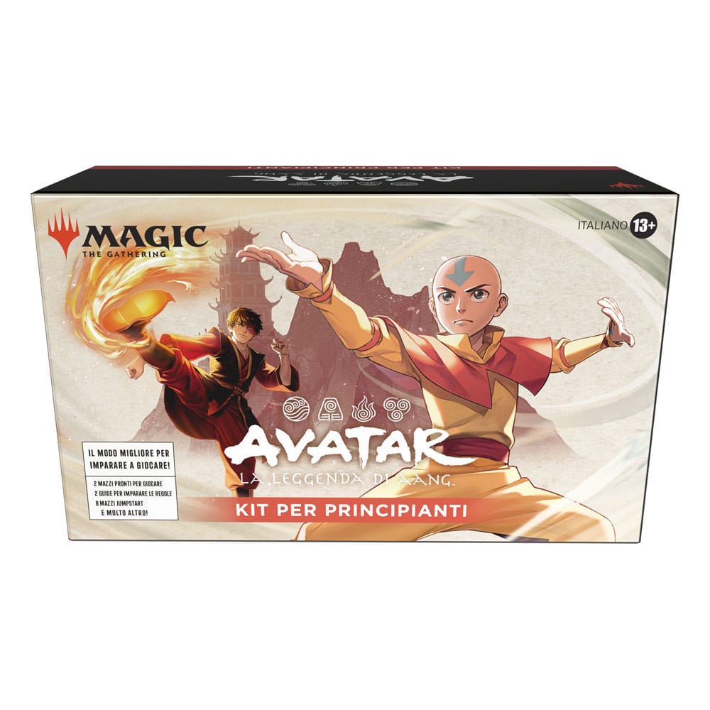 Magic the Gathering Avatar: La Leggenda di Aang Cajas de Principiantes Caja (3) italiano