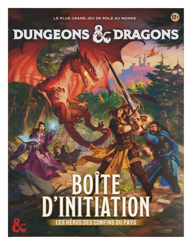 Dungeons &amp; Dragons RPG Caja de inicio: Les Héros des Confins du pays francés Frikytopia