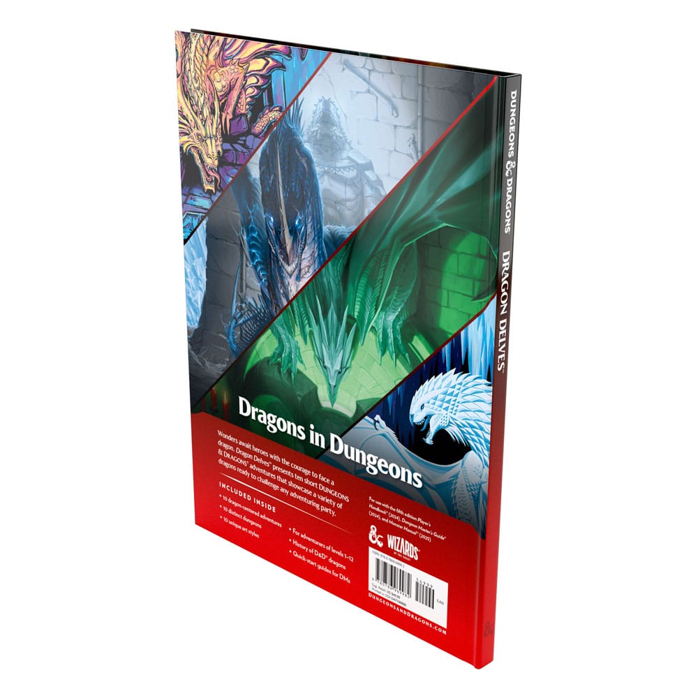 Dungeons & Dragons RPG Dragon Delves: An Adventure Anthology Inglés