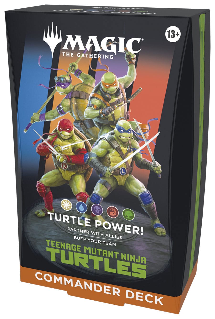 Magic the Gathering Teenage Mutant Ninja Turtles Mazos de Commander Caja (4) inglés Frikytopia