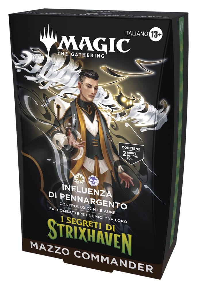 Magic the Gathering I Segreti di Strixhaven Mazos de Commander Caja (5) italiano
