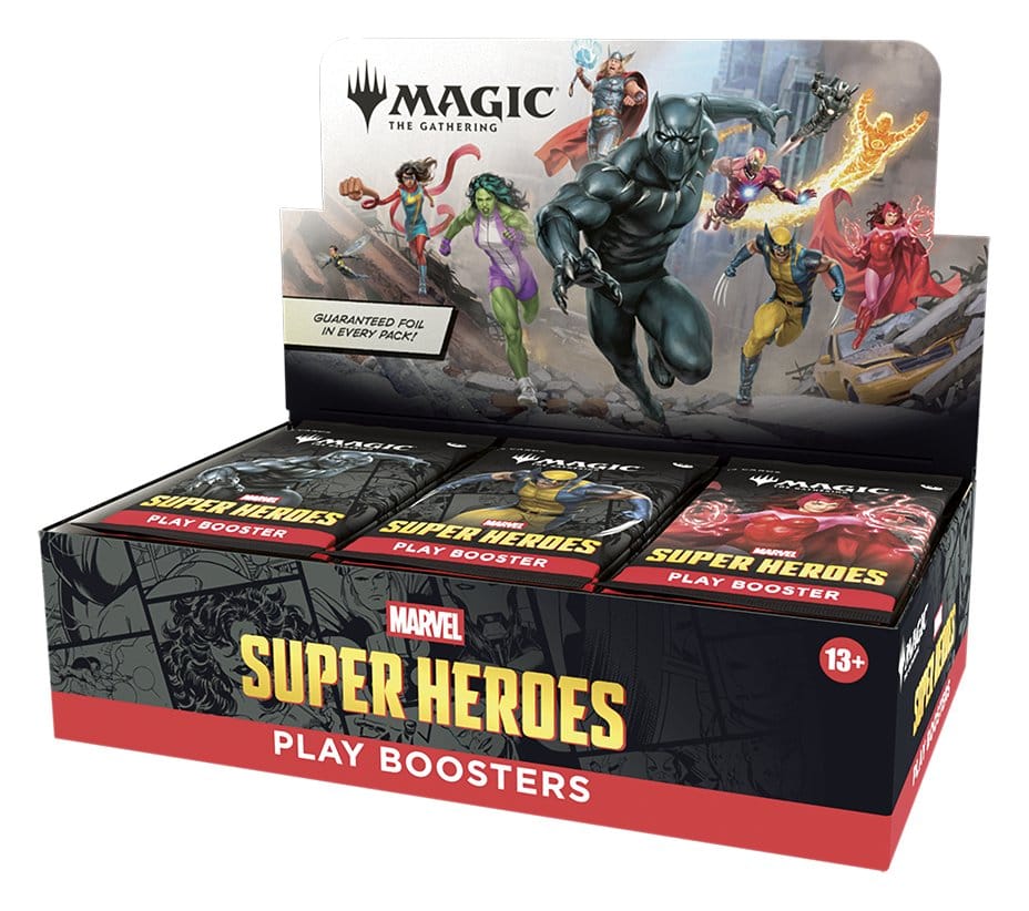 Magic the Gathering Marvel Super Heroes Caja de Sobres de Juego (30) inglés Frikytopia