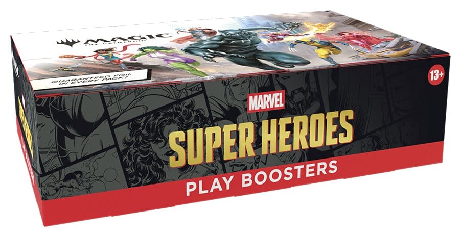 Magic the Gathering Marvel Super Heroes Caja de Sobres de Juego (30) inglés