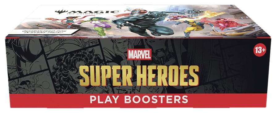 Magic the Gathering Marvel Super Heroes Caja de Sobres de Juego (30) inglés