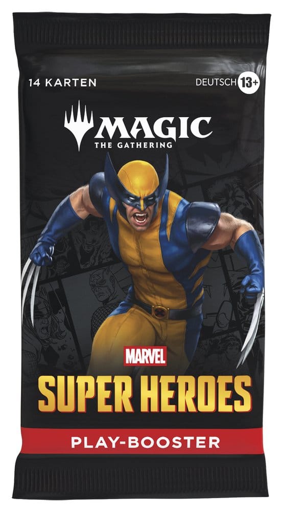 Magic the Gathering Marvel Super Heroes Caja de Sobres de Juego (30) alemán