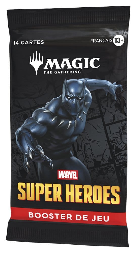 Magic the Gathering Marvel Super Heroes Caja de Sobres de Juego (30) francés