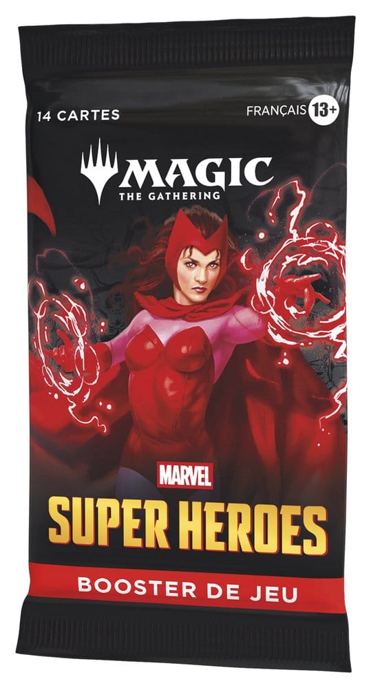 Magic the Gathering Marvel Super Heroes Caja de Sobres de Juego (30) francés
