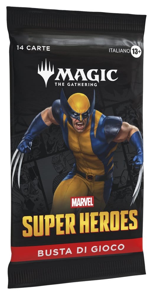 Magic the Gathering Marvel Super Heroes Caja de Sobres de Juego (30) italiano