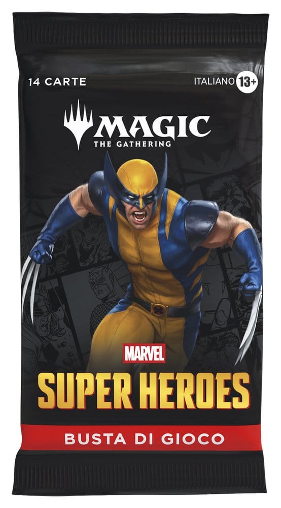 Magic the Gathering Marvel Super Heroes Caja de Sobres de Juego (30) italiano