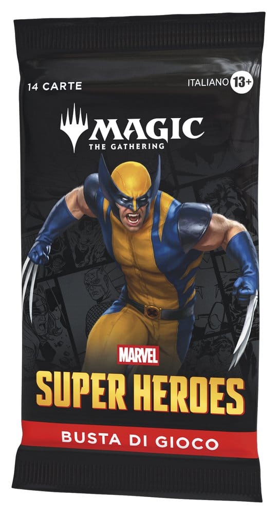 Magic the Gathering Marvel Super Heroes Caja de Sobres de Juego (30) italiano