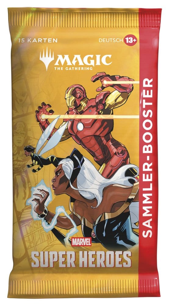 Magic the Gathering Marvel Super Heroes Caja de Sobres de coleccionista (12) alemán