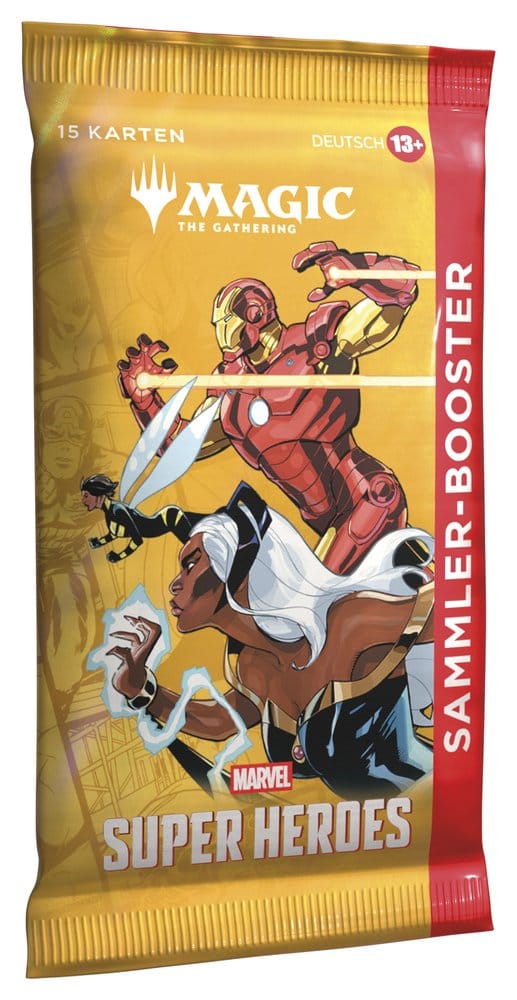 Magic the Gathering Marvel Super Heroes Caja de Sobres de coleccionista (12) alemán