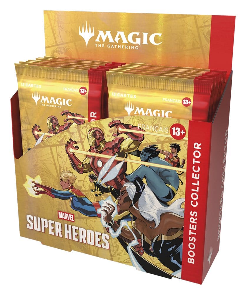 Magic the Gathering Marvel Super Heroes Caja de Sobres de coleccionista (12) francés Frikytopia
