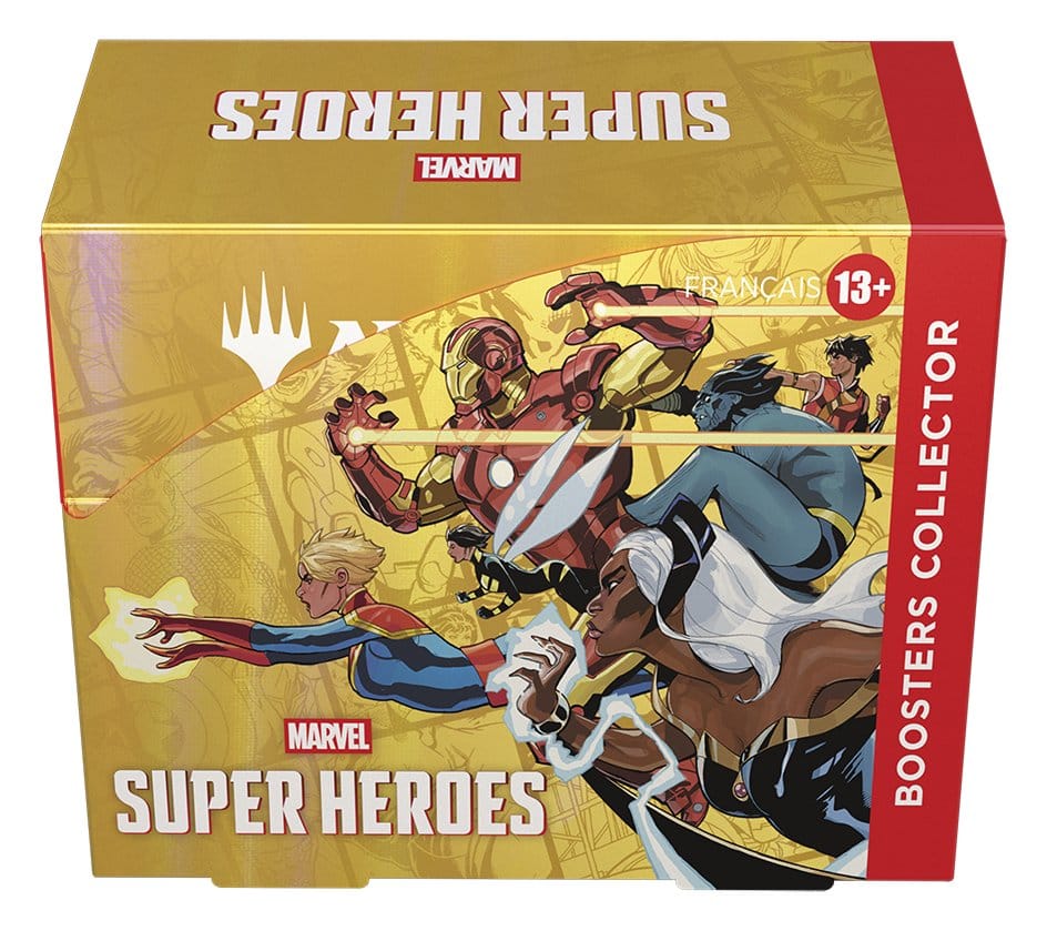 Magic the Gathering Marvel Super Heroes Caja de Sobres de coleccionista (12) francés