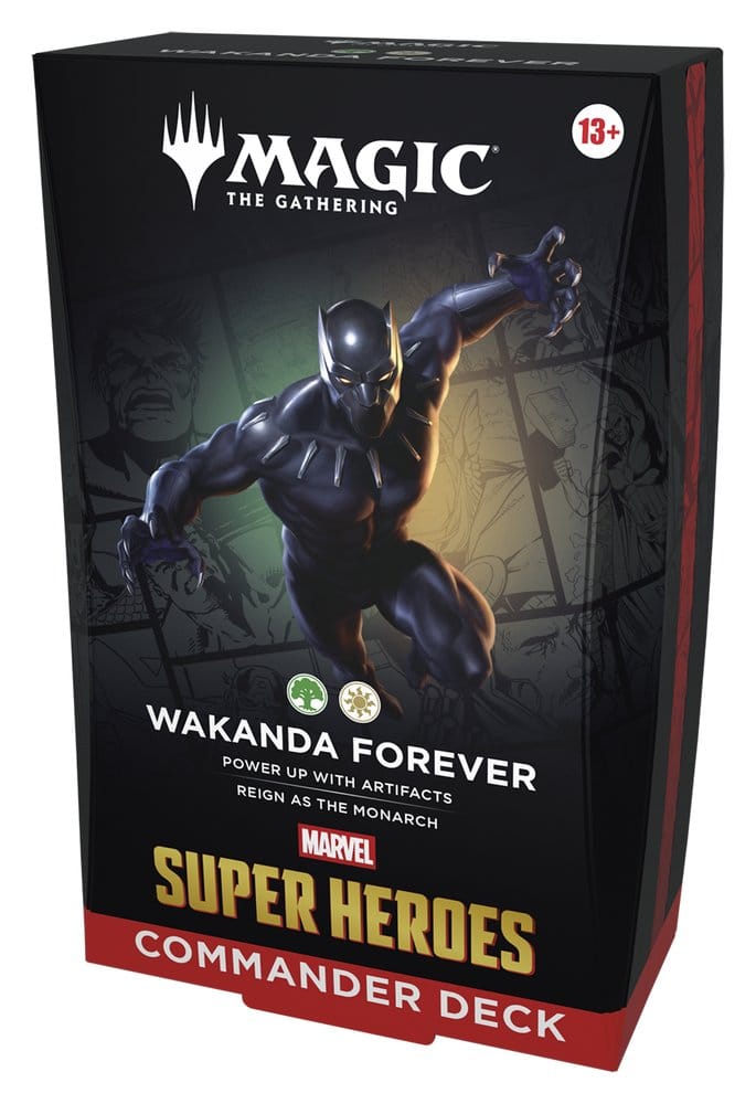 Magic the Gathering Marvel Super Heroes Commander Decks Caja (4) inglés