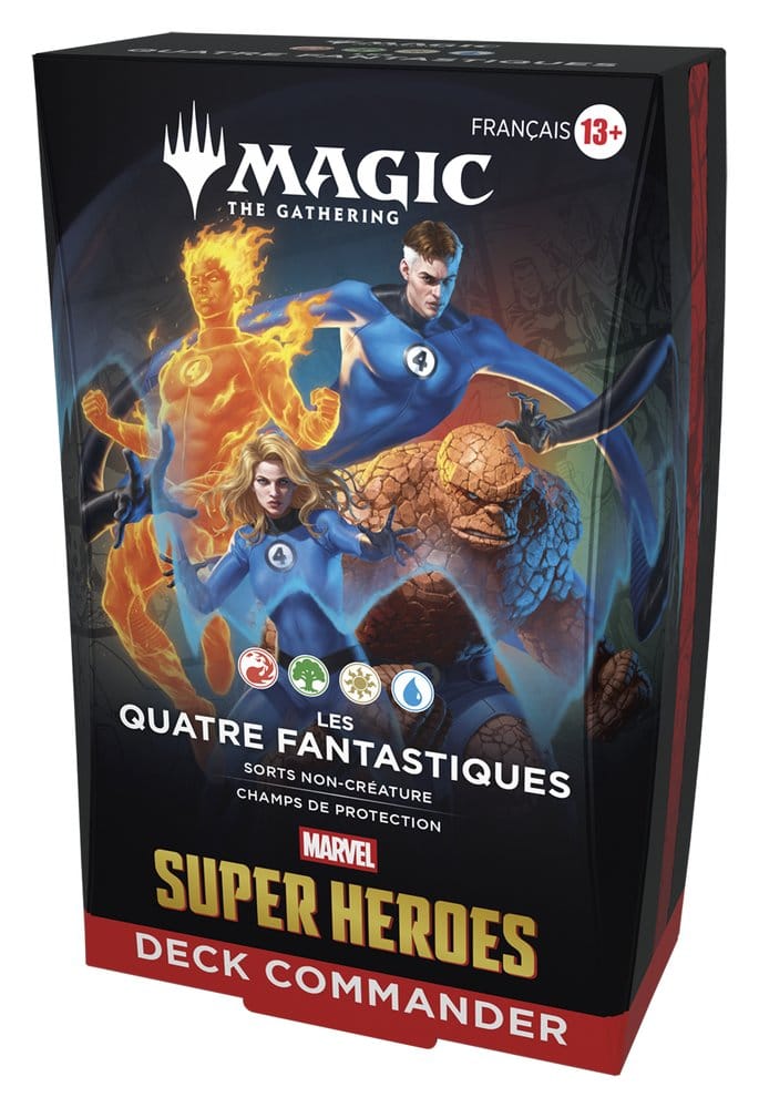 Magic the Gathering Marvel Super Heroes Commander Decks Caja (4) francés