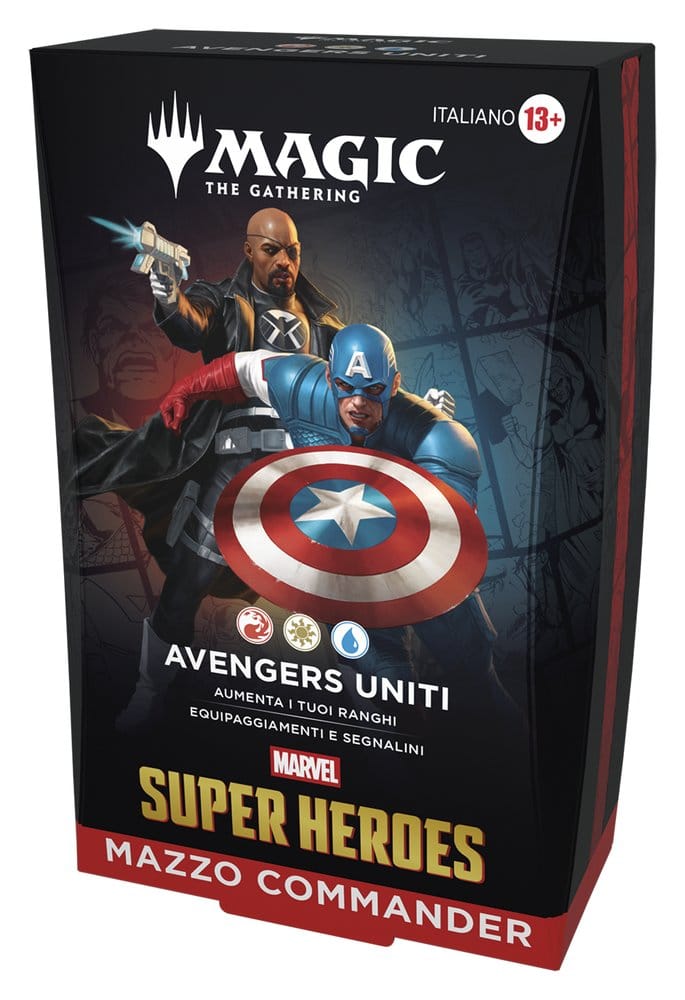 Magic the Gathering Marvel Super Heroes Commander Decks Caja (4) italiano