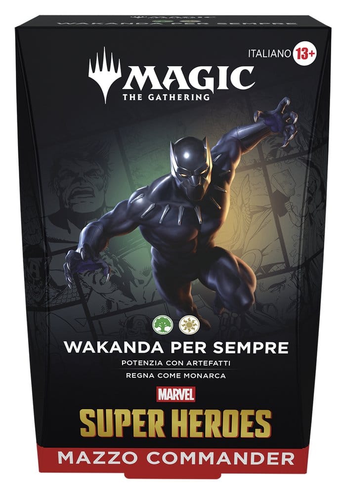 Magic the Gathering Marvel Super Heroes Commander Decks Caja (4) italiano
