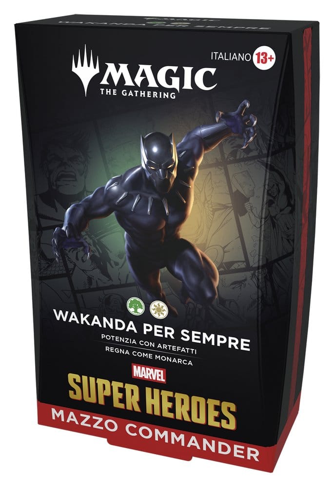 Magic the Gathering Marvel Super Heroes Commander Decks Caja (4) italiano