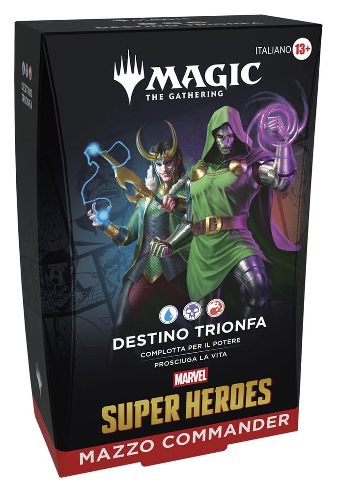 Magic the Gathering Marvel Super Heroes Commander Decks Caja (4) italiano