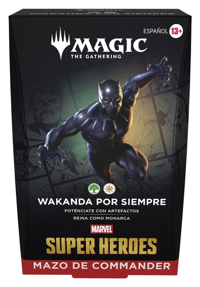 Magic the Gathering Marvel Super Heroes Commander Decks Caja (4) castellano